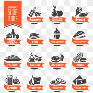 Frozen Food Icon Vector Clipart