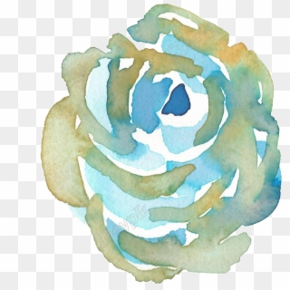 Transparent Watercolors Transparent Background - Garden Roses Clipart