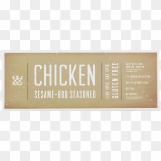 Epic All Natural Meat Bar, Chicken, Sesame & Bbq, - Tan Clipart
