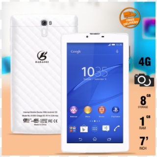 Babaosi X1000 Tablet, 7 Inch, Android - Sony Xperia Z3 Compact Clipart