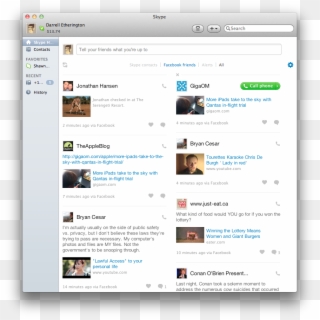 It's - Skype Home Screen Mac Clipart