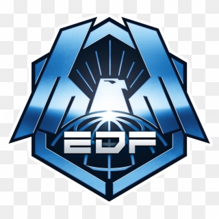 Earth Defense Force - Earth Defense Force Logo Clipart