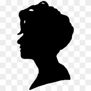 Woman Face Silhouette Png - African American Women Logos Clipart