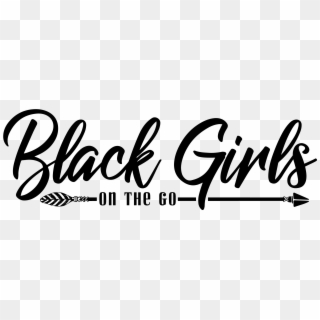 Black Girls On The Go, Llc - Calligraphy Clipart