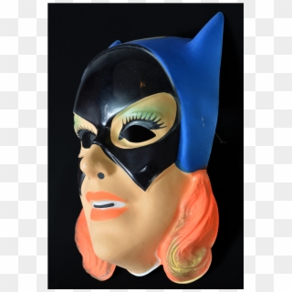 Halloween Batgirl - Face Mask Clipart