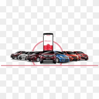 Honda Brings To You, Honda Connect - Transparent Connected Car Png Clipart