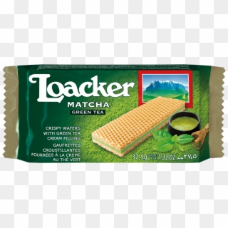 Loacker Speciality Matcha Green Tea - Loacker Gaufrettes Thé Matcha Clipart