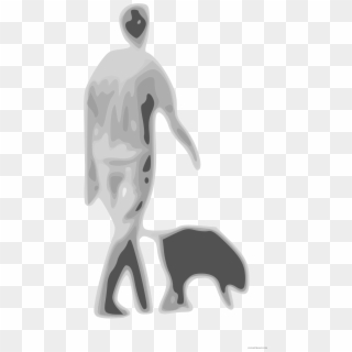 Person Walking Dog Png - Illustration Clipart