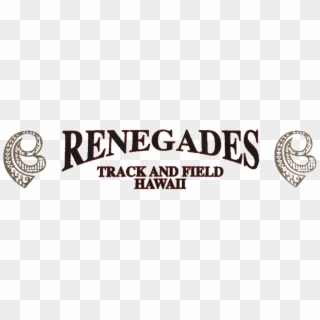 Welcome To Renegades Track & Field Hawai`i - Parallel Clipart