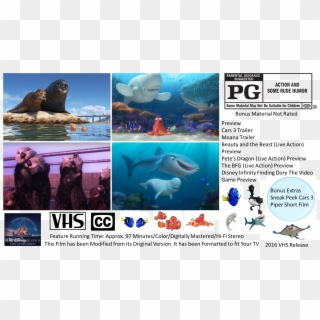Finding Dory Vhs Full Screen Finding Dory, Pixar, Pixar - Marine Biology Clipart