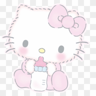 Adorable Baby Hello Kitty Clipart