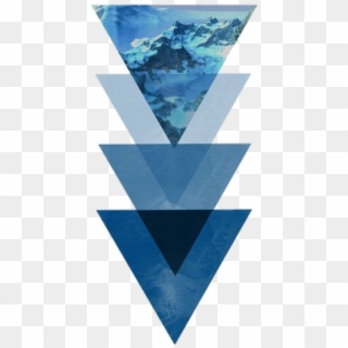 #triangles #geometric #shapes #blue - Geometric Art Blue Clipart