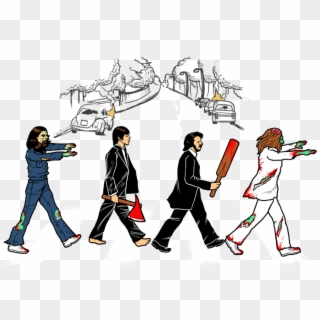 The Png Stickpng Walking - Beatles Zombie Clipart