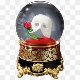 Phantom Of The Opera Snow Globe Music Box , Png Download - Phantom Of The Opera Snow Globe Clipart