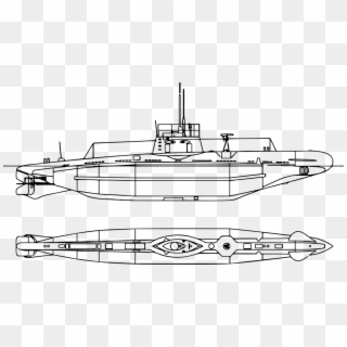 Line Art Drawing Submarine Ship Painting - Submarine Line Art Clipart