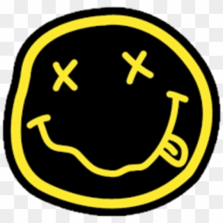 Nirvana Smiley Face Sticker Clipart