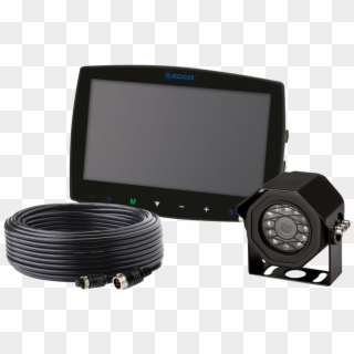 Ecco Ec7003 Svk Single Camera 7" Touch Screen Monitor - Ecco Camera Kit Gemineye Lcd Color 4 Pin Clipart