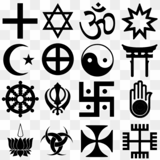Religion Symbols, Row - Central Sikh Gurdwara Board Clipart