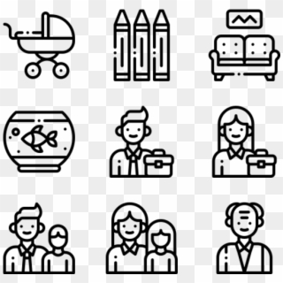 Family - Icon Family Transparent Background Clipart