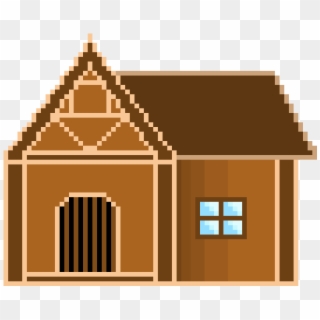 Skyrim House - House Pixel Art Png Clipart