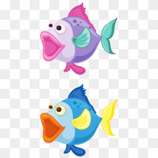 Фотки Fish Clipart, Mermaid Clipart, Cartoon Fish, - Transparent Fish Clipart - Png Download
