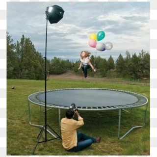 Trampoline - Creative Photography Ideas Flying Clipart