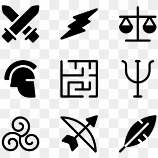 Ancient Greece - Symbols About Ancient Greece Clipart