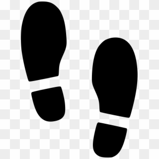 Shoes Foot Step Svg - Marauders Map Footprints Png Clipart