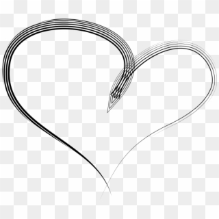 Hand Drawn Heart - Heart Clipart