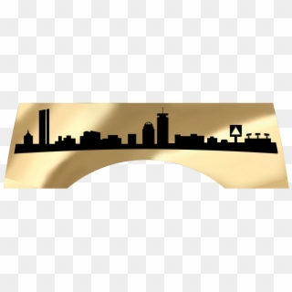 Boston Skyline Silhouette Png - Mit Skyline Brass Rat Clipart