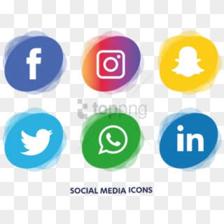 Free Png Social Media Icons Png Image With Transparent - Transparent Social Media Png Clipart