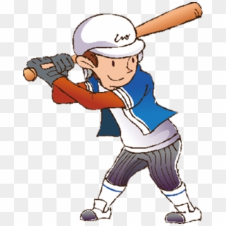 Athlete Vector Baseball - Athlete Cartoon Clipart