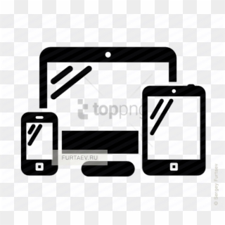 Free Png Mobile Phone Tablet Icon - Mobile And Web Icon Clipart