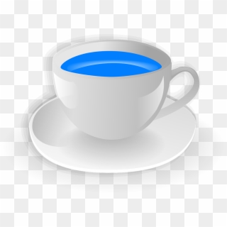 Cup Saucer Drink Beverage Water Png Image - Cup With Water Cartoon Clipart