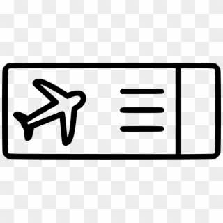 Plane Ticket Icon Png Clipart