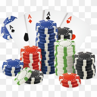 Stacks Of Poker Chips Png Graphic Transparent - Poker Clipart
