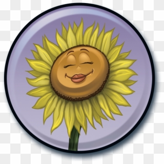 Sunflower Clipart Tall Sunflower - Circle - Png Download