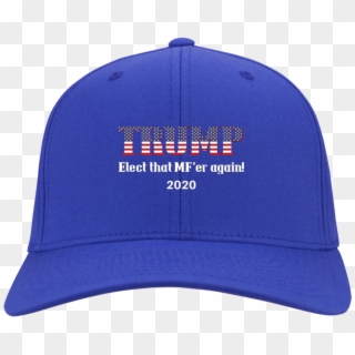 Trump Elect That Mf'er Again Embroidered Twill Cap - Trump Elect That Mfer Again Hat Clipart