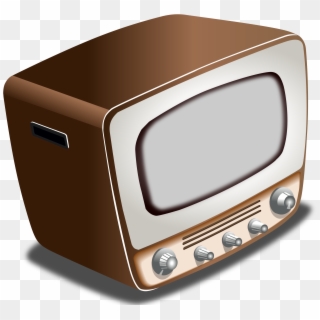 Television Clipart 1950s Tv - Crt Tv Clipart - Png Download