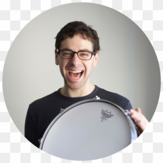 Rob Headshot Right Size - Drumhead Clipart