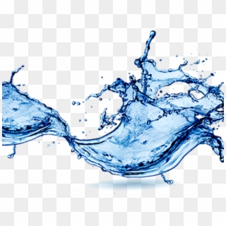 Blue Water Clipart Water Splatter - Bath Bombs Clip Art - Png Download