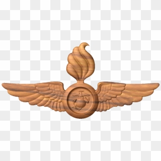 Marine Aviation Ordinance Badge With Eagle Globe And - Golden Eagle Clipart