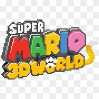 Super Mario World Logo Transparent Clipart Free Download - Mario 3d World Sprites - Png Download