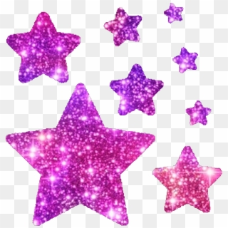 Stars Created By Me Interesting Art Stars Glitter Spark - Estrela Glitter Png Clipart