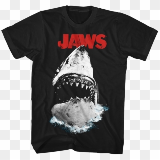 Jaws Shark Attack T-shirt - Misfits Green T Shirt Clipart