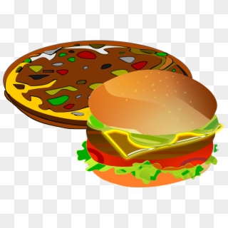 Pizza Food Lunch Free Image On Pixabay - Food In Illustration Png Clipart