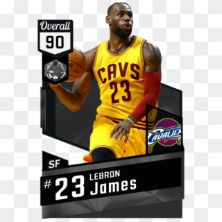 2kmtcentral Cleaveland Cavaliers, King Lebron James, - Paul George Myteam 17 Clipart