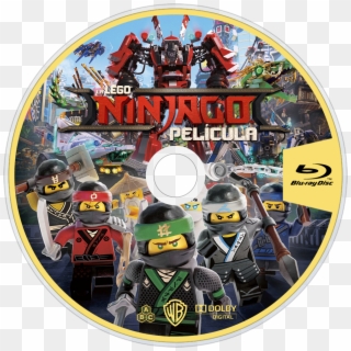 The Lego Ninjago Movie Bluray Disc Image - Lego Ninjago Movie 4k Clipart