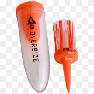 Brush-t Pack Of 3 Orange Oversized - Plastic Clipart