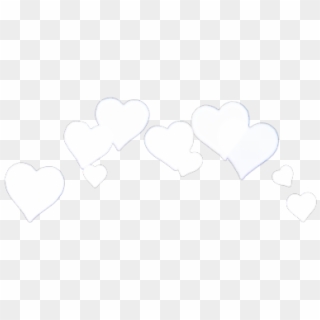 #interesting #crown #heart #heartcrown #white #instagram - Heart Booth Png Yellow Clipart